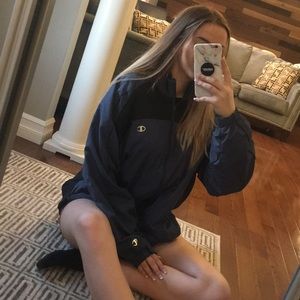 Vintage oversized champion zip up